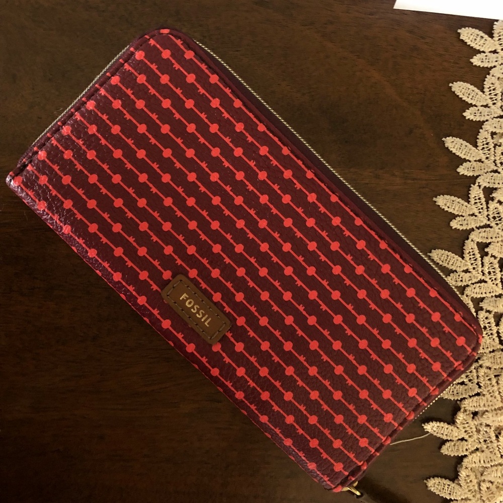 COPY - Large fossil wallet
